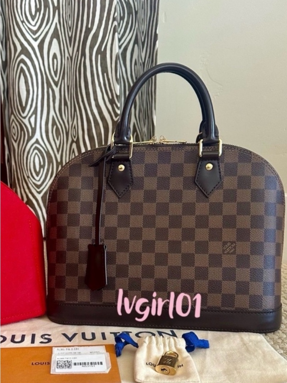 🌸💯Authentic Louis Vuitton Alma PM